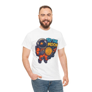 Bitcoin To The Moon – Bold Collection T-Shirt
