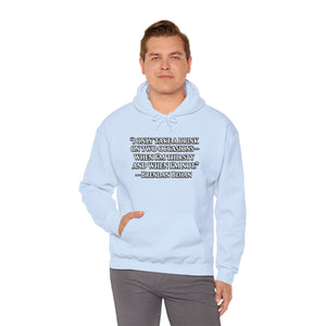 “I Only Take a Drink on Two Occasions” Brendan Behan Hoodie