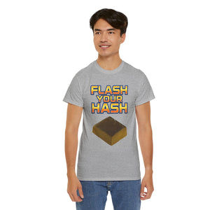FLASH YOUR HASH (Clean Gradient Edition) T-shirt