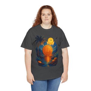 Bitcoin Paradise | Bold Collection T-shirt