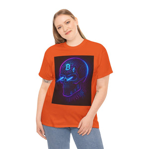 Neon Crypto Skull T-shirt
