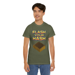 FLASH YOUR HASH (Clean Gradient Edition) T-shirt