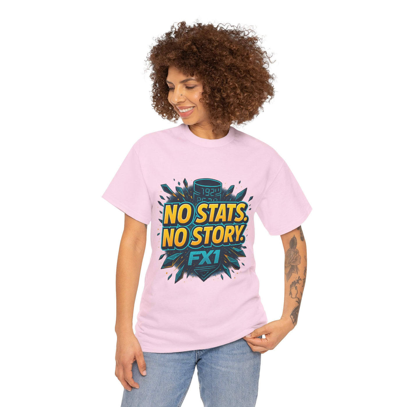 No Stats. No Story. – Bold Collection T-shirt