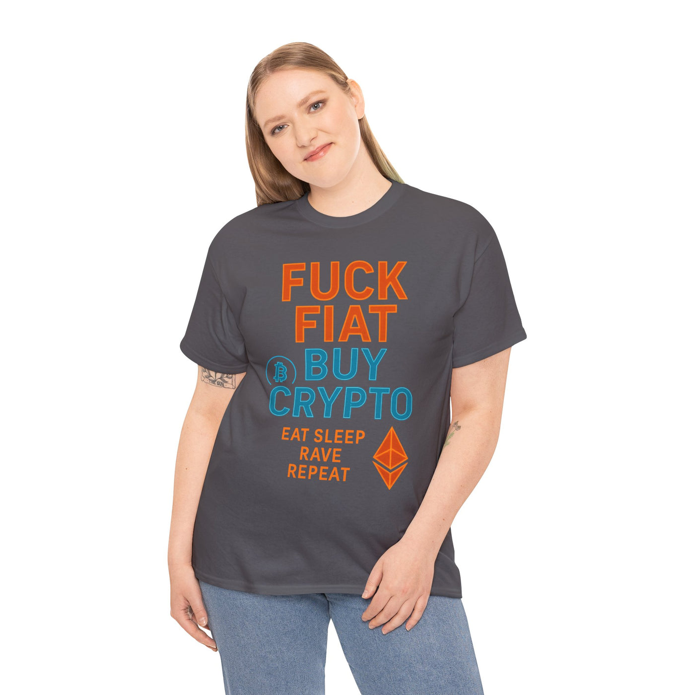 F*ck Fiat, Buy Crypto T-Shirt