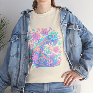 Groovy Pastel Swirl T-Shirt
