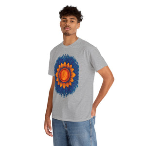Bitcoin Sunburst Blossom T-Shirt