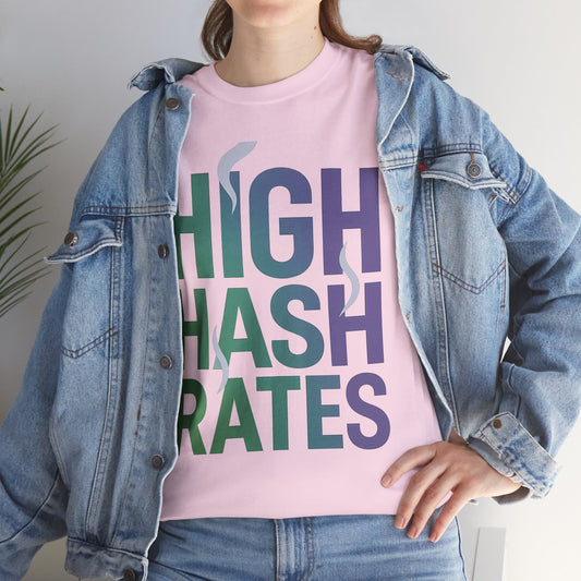 High Hashrates — Caption Series T-shirt