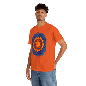 Bitcoin Sunburst Blossom T-Shirt