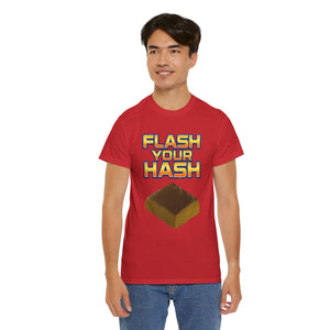 FLASH YOUR HASH (Clean Gradient Edition) T-shirt