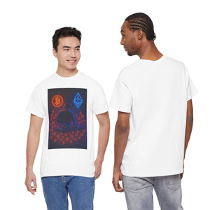 Crypto DJ | Bitcoin × Ethereum T-shirt