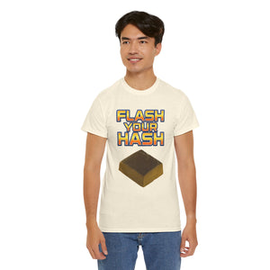 FLASH YOUR HASH (Clean Gradient Edition) T-shirt