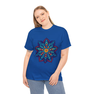 Radiant Bloom Mandala T-Shirt