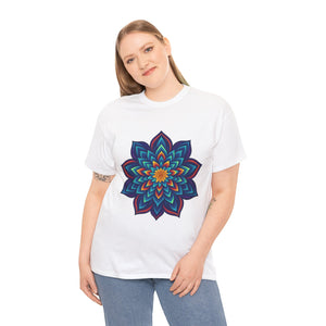 Radiant Bloom Mandala T-Shirt