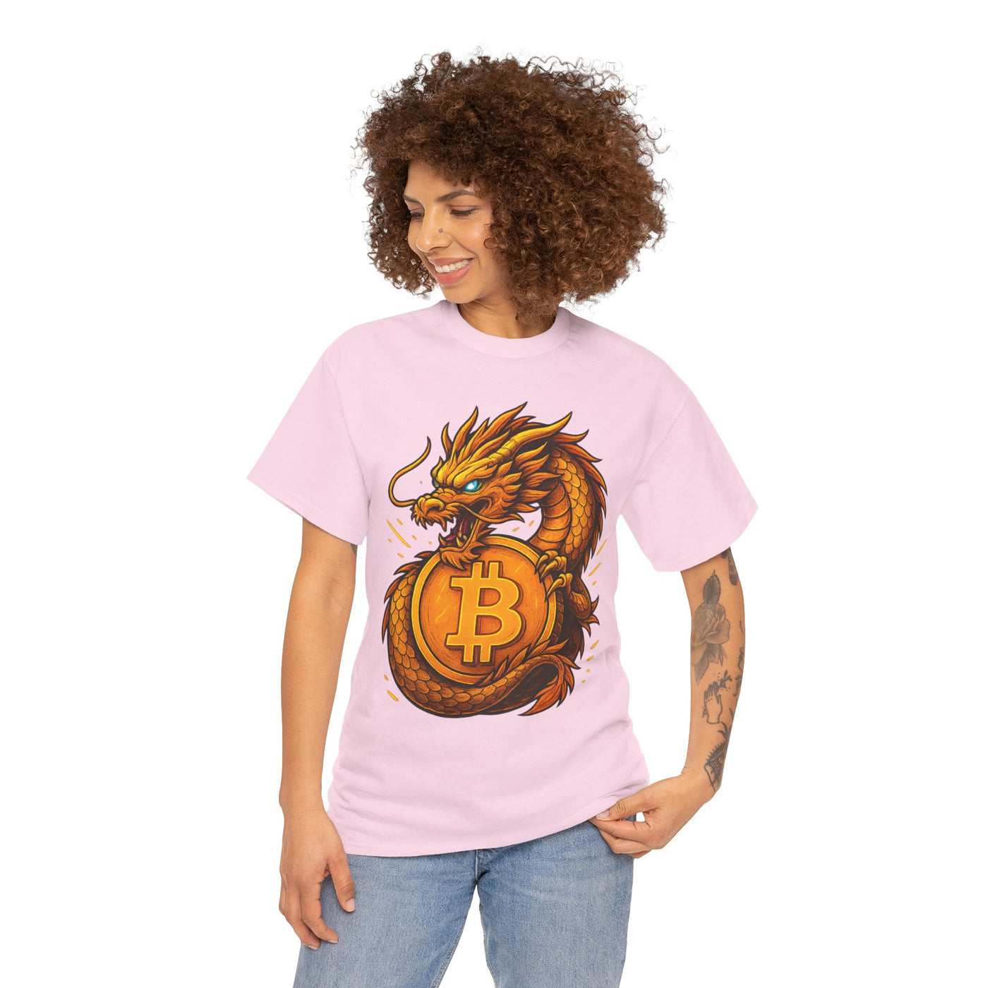 Bitcoin Dragon | Bold Collection T-shirt
