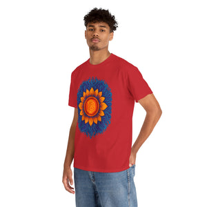 Bitcoin Sunburst Blossom T-Shirt