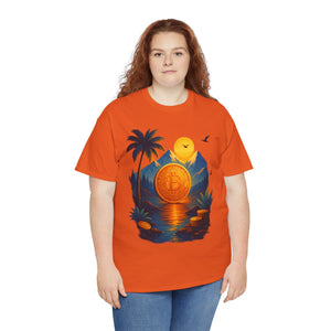 Bitcoin Paradise | Bold Collection T-shirt