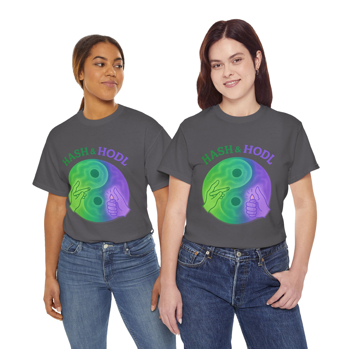 HASH & HODL (Yin-Yang Echo Edition) T-shirt