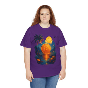 Bitcoin Paradise | Bold Collection T-shirt