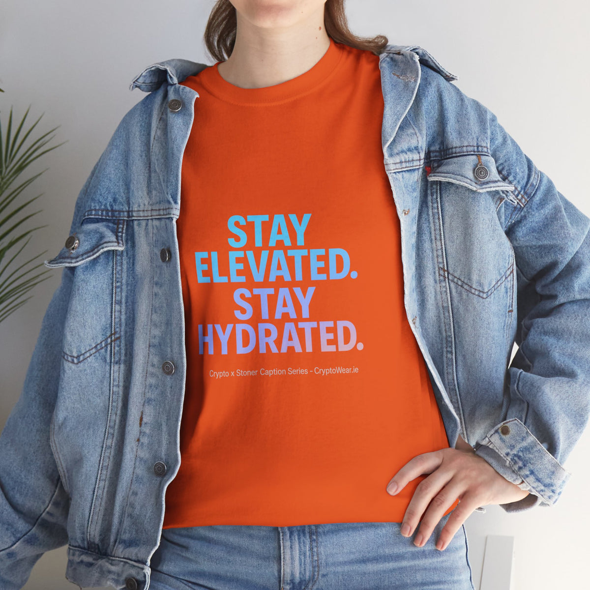 Stay Elevated. Stay Hydrated. T-Shirt