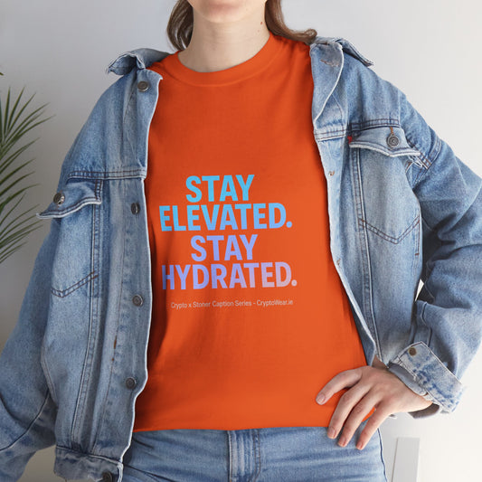 Stay Elevated. Stay Hydrated. T-Shirt
