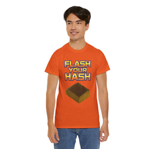 FLASH YOUR HASH (Clean Gradient Edition) T-shirt