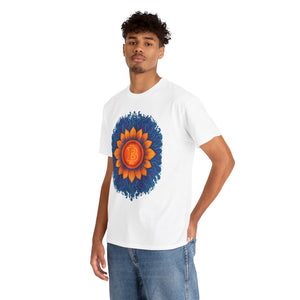 Bitcoin Sunburst Blossom T-Shirt