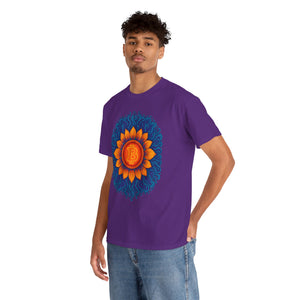 Bitcoin Sunburst Blossom T-Shirt