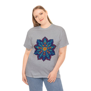 Radiant Bloom Mandala T-Shirt