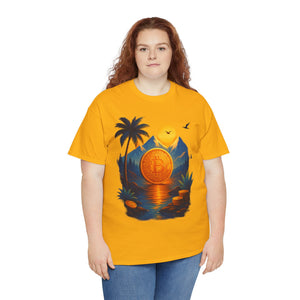Bitcoin Paradise | Bold Collection T-shirt