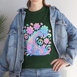 Groovy Pastel Swirl T-Shirt