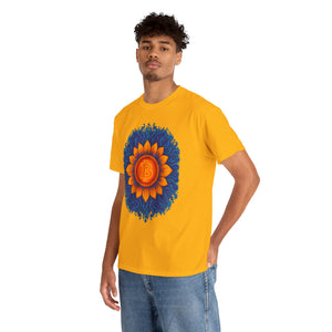 Bitcoin Sunburst Blossom T-Shirt