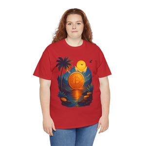 Bitcoin Paradise | Bold Collection T-shirt