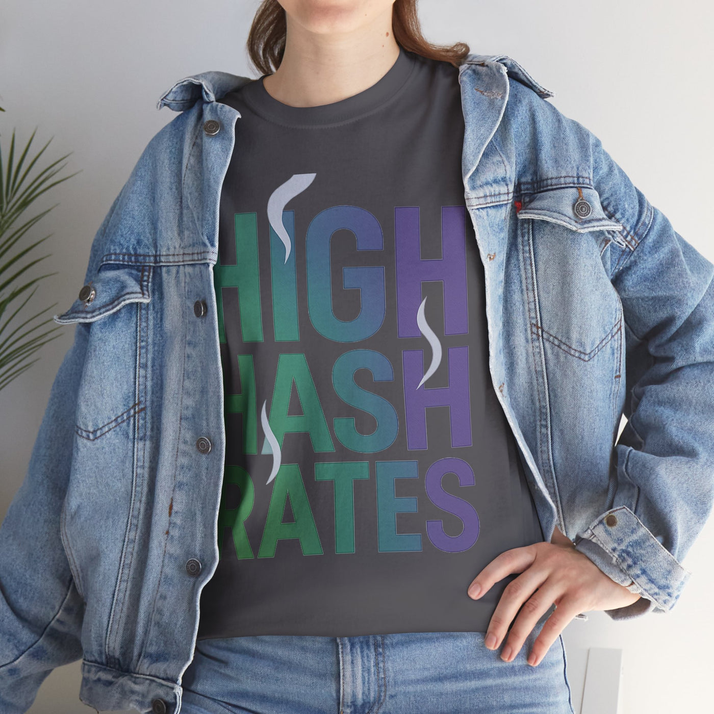 High Hashrates — Caption Series T-shirt
