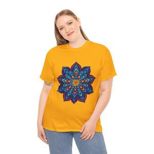 Radiant Bloom Mandala T-Shirt