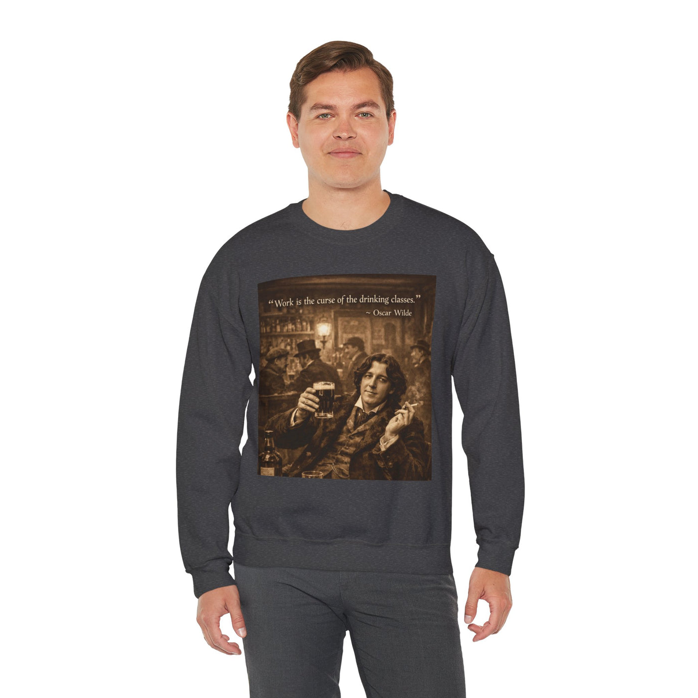 Work Is the Curse Sweatshirt