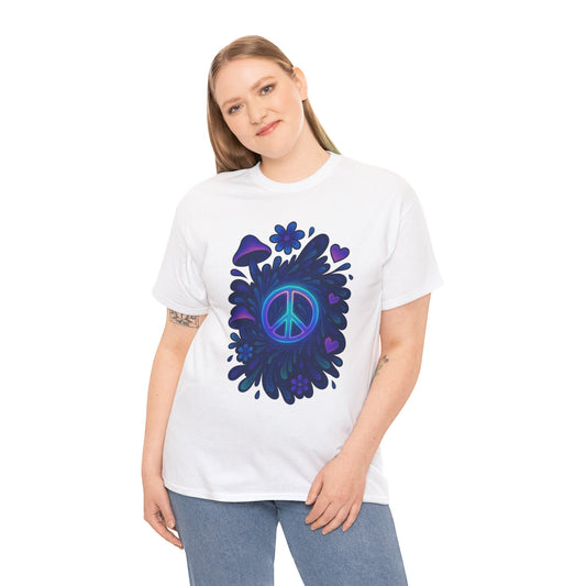 Midnight Peace Swirl T-Shirt