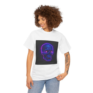 Neon Skull Circuit – Crypto × Rave Origin T-shirt