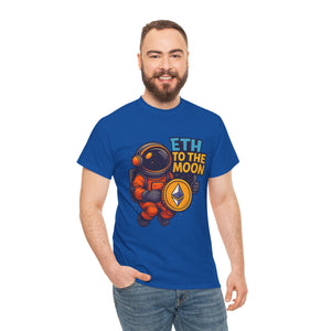 ETH To The Moon – Bold Ethereum T-Shirt