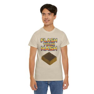 FLASH YOUR HASH (Clean Gradient Edition) T-shirt