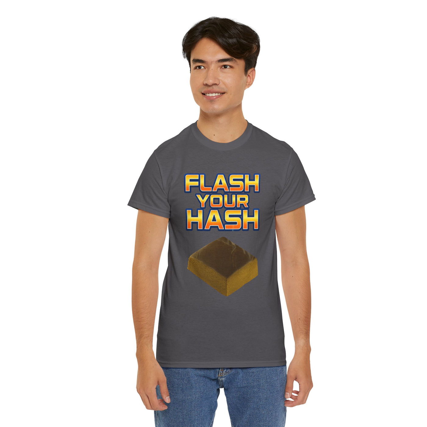 FLASH YOUR HASH (Clean Gradient Edition) T-shirt