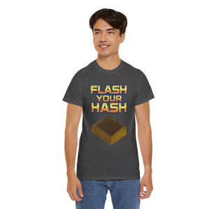 FLASH YOUR HASH (Clean Gradient Edition) T-shirt