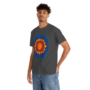 Bitcoin Sunburst Blossom T-Shirt