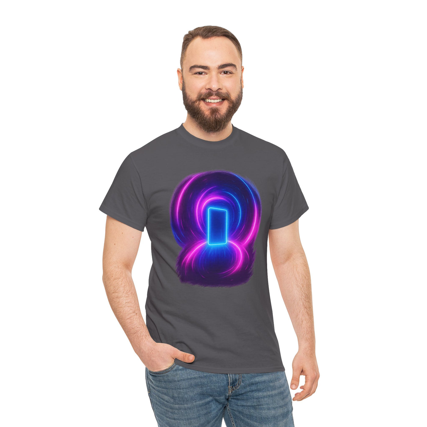 Neon Portal – Rave Dimension Glow T-shirt