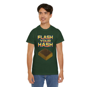FLASH YOUR HASH (Clean Gradient Edition) T-shirt