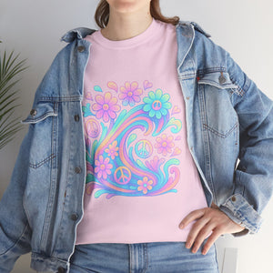 Groovy Pastel Swirl T-Shirt